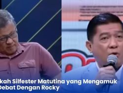 Siapakah Silfester Matutina yang Mengamuk Saat Debat Dengan Rocky