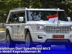 Intip Kelebihan Dari Spesifikasi MV3 Garuda Mobil Kepresidenan RI