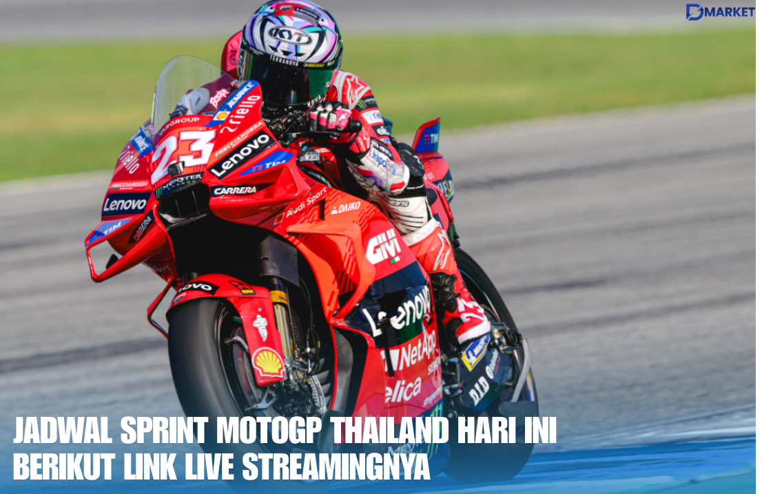 Jadwal Sprint MotoGP Thailand Hari Ini Berikut Link Live Streamingnya