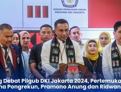 Jelang Debat Pilgub DKI Jakarta 2024, Pertemuan Dharma Pongrekun, Pramono Anung dan Ridwan Kamil