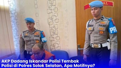 AKP Dadang Iskandar Polisi Tembak Polisi di Polres Solok Selatan, Apa Motifnya