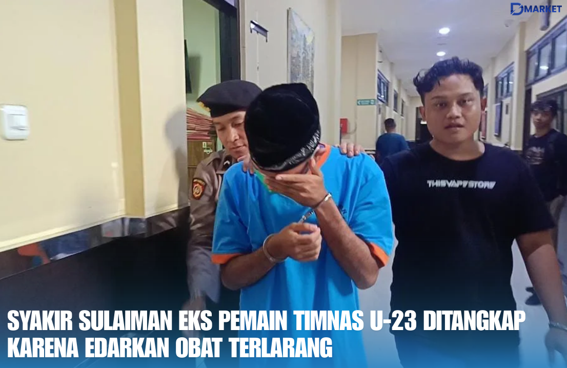 Syakir Sulaiman Eks Pemain Timnas U-23 Ditangkap Karena Edarkan Obat Terlarang