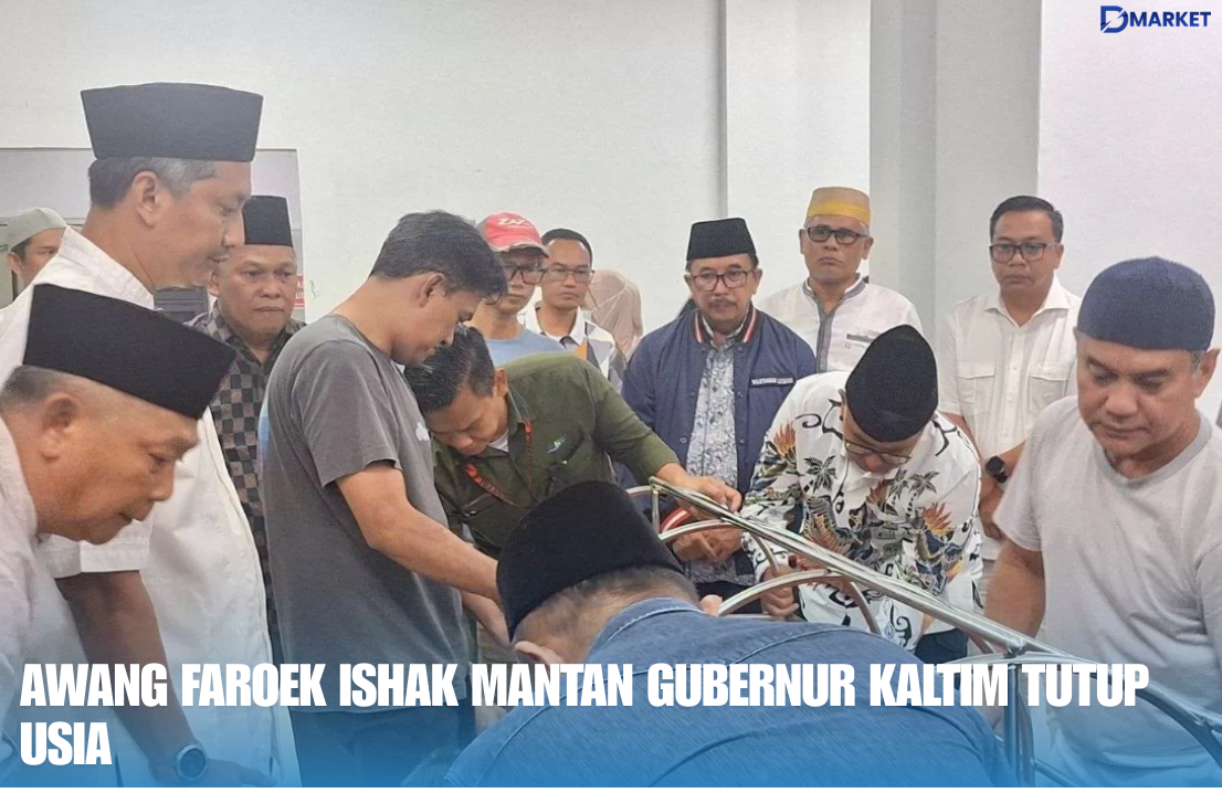 Awang Faroek Ishak Mantan Gubernur Kaltim Tutup Usia