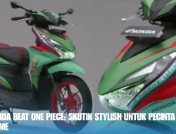 Honda Beat One Piece: Skutik Stylish untuk Pecinta Anime