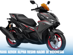 Yamaha Aerox Alpha Resmi Hadir di Indonesia
