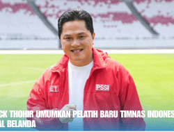 Erick Thohir Umumkan Pelatih Baru Timnas Indonesia Asal Belanda