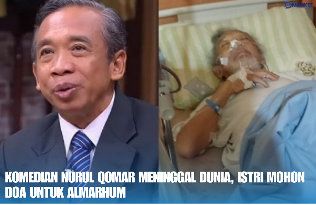 Komedian Nurul Qomar Meninggal Dunia, Istri Mohon Doa untuk Almarhum