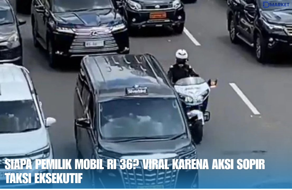 Siapa Pemilik Mobil RI 36 Viral karena Aksi Sopir Taksi Eksekutif