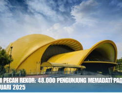 TMII Pecah Rekor: 48.000 Pengunjung Memadati pada 1 Januari 2025