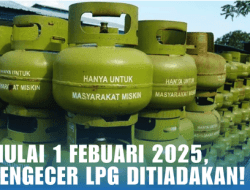 Mulai 1 Febuari 2025, Pengecer LPG Ditiadakan!