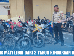 Awas STNK Mati Lebih Dari 2 Tahun Kendaraan Disita