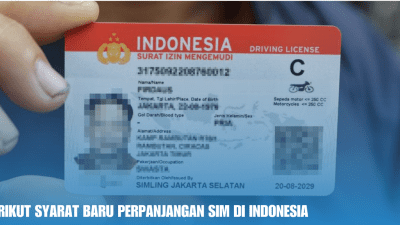 Berikut Syarat Baru Perpanjangan SIM di Indonesia