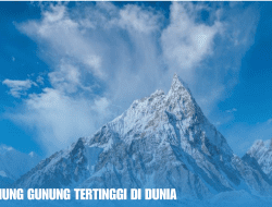 Daftar Gunung-Gunung Tertinggi di Dunia