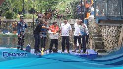 Pramono Tinjau Penangkapan Ikan Sapu-Sapu di Jakut, Capai 200 Kg