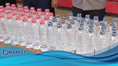 Polisi Ringkus Warga Surabaya Usaha Jual Arak Bali di Pasuruan