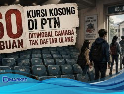 60 Ribu Kursi PTN Kosong Setelah Camaba Tak Daftar Ulang
