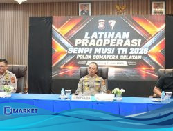 Polda Sumsel Amankan Ratusan Senpi Ilegal, 16 Tersangka Ditangkap