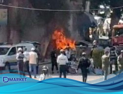 Ledakan Bom Warnai Kunjungan Resmi Macron ke Suriah