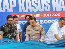 Polres Bogor Ungkap 74 Kasus Narkoba, Targetkan Jaringan Pengedar