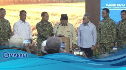 Prabowo Resmikan Panen Raya Serentak 43 Titik di Lanud Malang