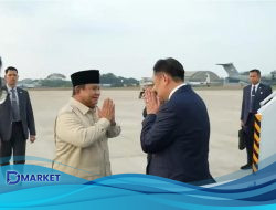 Prabowo Sambut Kembali PM Thailand di Halim dengan Salam Hormat